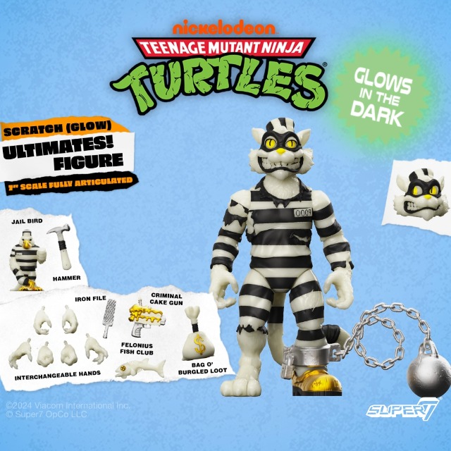 Amazon.com: Super7 ULTIMATES! Teenage Mutant Ninja Turtles Scratch
